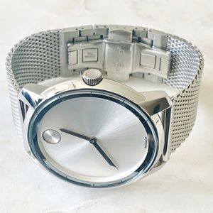 Movado BOLD Men’s Watch Stainless Steel Silver